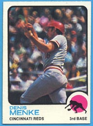 1973 Topps Baseball Cards      052      Denis Menke